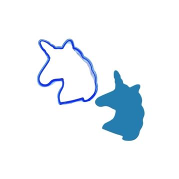 Elit Parti Unicorn Polikarbon Kurabiye Kalıbı