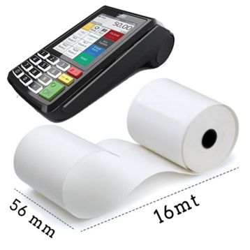 Elit Rulo 56 mm 16 m 10 Adet Yazar Kasa Pos Rulosu