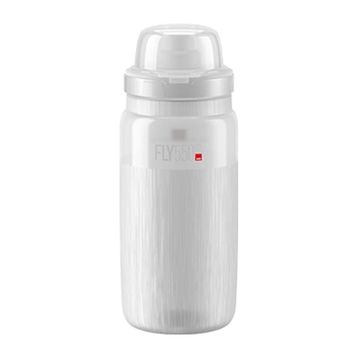 Elite Fly Tex MTB Bisiklet 550 ml Şeffaf Matara