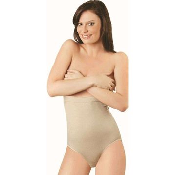 Elite Life 890 Dikişsiz Şekillendirici Silikonlu Kadın Ten Slip Korse