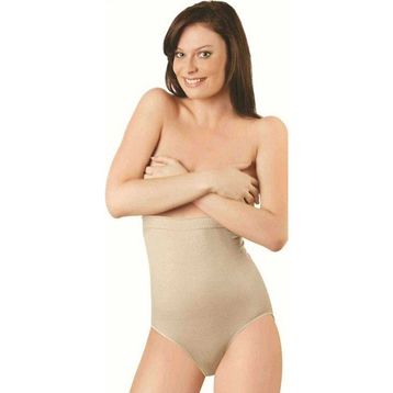 Elite Life 890 Dikişsiz Şekillendirici Silikonlu Kadın Ten Slip Korse