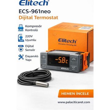 Elitech Ecs-961 Neo Tek Prob Dijital Termostat