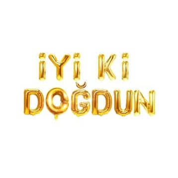 Elitetime Gold İyi Ki Doğdun Folyo Balon