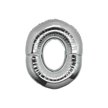 Elitetime Harf O 16 inc Gümüş Folyo Balon