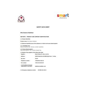 Elito 1 lt Esans Sabitleyici
