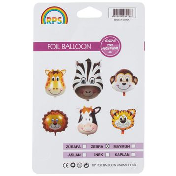 Elitparti Zebra Folyo Balon