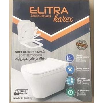 Elitra Karex Soft Klozet Kapağı