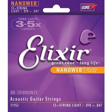 Elixir 010-047 Bronz Akustik Gitar Teli