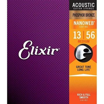 Elixir 013-056 16102 Fosfor Bronz Akustik Gitar Teli