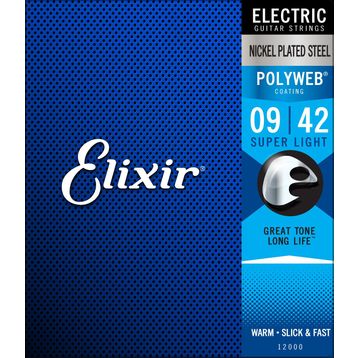 Elixir 09-42 Polyweb Super Light Elektro Gitar Teli