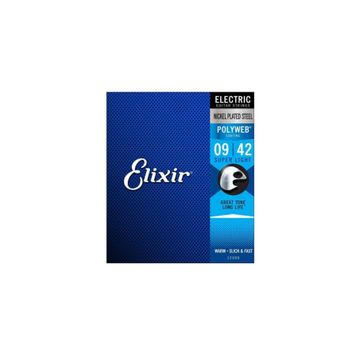 Elixir 09-42 Polyweb Super Light Elektro Gitar Teli
