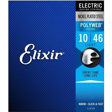 Elixir 10-46 Polyweb Light Elektro Gitar Teli