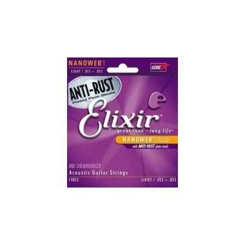 Elixir 11052 012-053 Bronz Akustik Gitar Teli