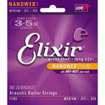 Elixir 11102 013-056 Bronz Akustik Gitar Teli