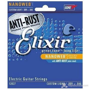 Elixir 12027 009-046 Elektro Gitar Teli