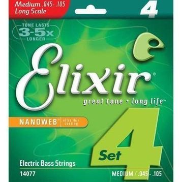 Elixir 14077 045-105 Bas Gitar Teli