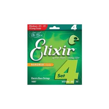 Elixir 14087 045-105 Ex Long Bas Gitar Teli
