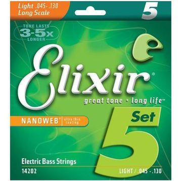 Elixir 14202 045-130 Bas Gitar Teli