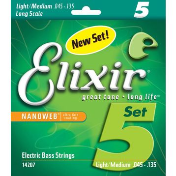 Elixir 14207 45-135 Bass Gitar Teli