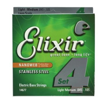 Elixir 14677 45-105 Bass Gitar Teli