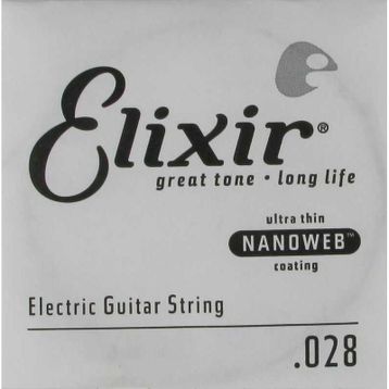 Elixir 15228 28 Nanoweb Tek Elektro Gitar Teli