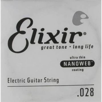 Elixir 15228 28 Nanoweb Tek Elektro Gitar Teli