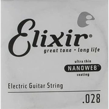 Elixir 15228 28 Nanoweb Tek Elektro Gitar Teli