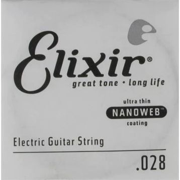 Elixir 15228 28 Nanoweb Tek Elektro Gitar Teli