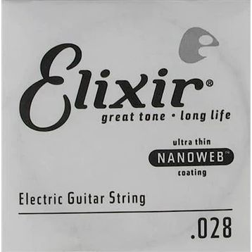 Elixir 15228 28 Nanoweb Tek Elektro Gitar Teli