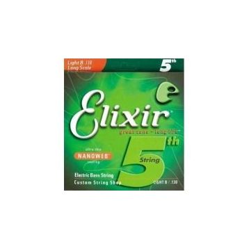 Elixir 15430 130 Tek Bas Gitar Teli