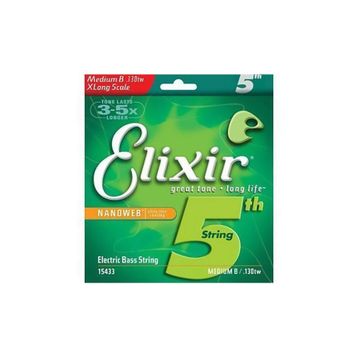 Elixir 15433 130 TW Tek Bas Gitar Teli