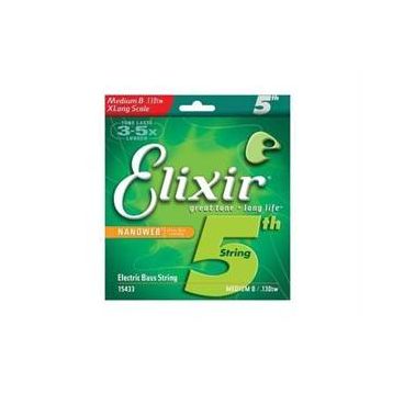 Elixir 15433 130 TW Tek Bas Gitar Teli