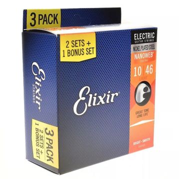 Elixir 16542 10-46 Elektro Gitar Teli