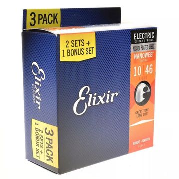 Elixir 16542 10-46 Elektro Gitar Teli