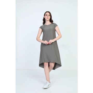 Ella 5011000 Haki Kadın Elbise
