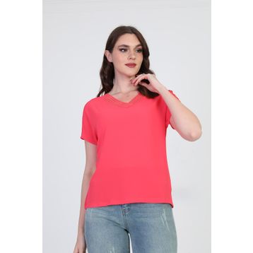 Ella Camelia 5010027 Mercan Kadın Bluz