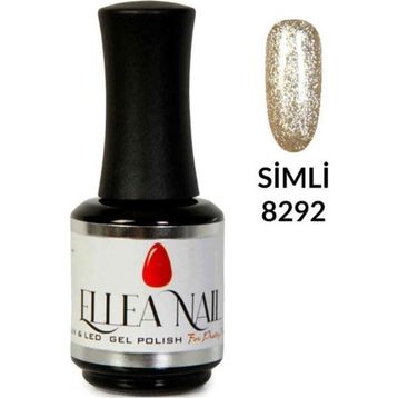 Ellea Nail 8292 Salon Boy 15 ml UV LED Simli Kalıcı Oje