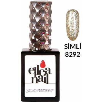 Ellea Nail 8292 Salon Boy 15 ml UV LED Simli Kalıcı Oje