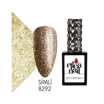 Ellea Nail 8292 Salon Boy 15 ml UV LED Simli Kalıcı Oje