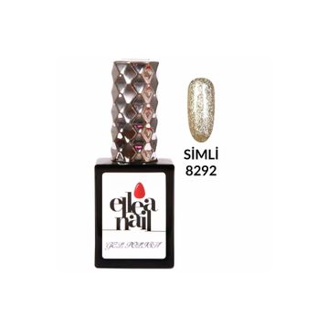 Ellea Nail 8292 Salon Boy 15 ml UV LED Simli Kalıcı Oje