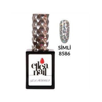 Ellea Nail 8586 Salon Boy 15 ml UV LED Simli Kalıcı Oje