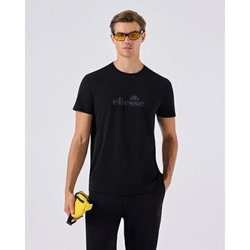 Ellesse 6Sm5017-Bk Erkek Bisiklet Yaka Siyah Tişört
