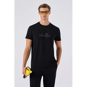 Ellesse 6Sm5017-Bk Erkek Bisiklet Yaka Siyah Tişört
