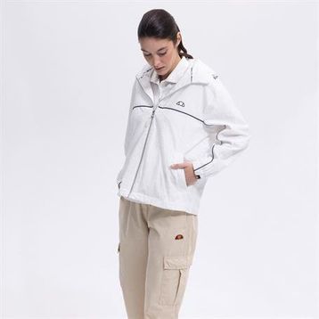 Ellesse EF100 Kırık Beyaz Kadın Yağmurluk