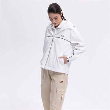Ellesse EF100 Kırık Beyaz Kadın Yağmurluk