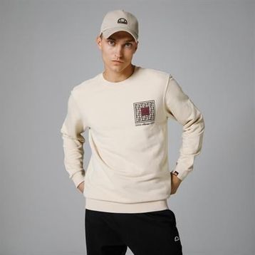 Ellesse EM232 Bej Erkek Sweatshirt