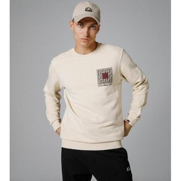 Ellesse EM232 Bej Erkek Sweatshirt