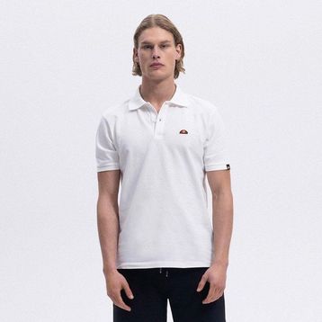 Ellesse EM460 Kırık Beyaz Polo Yaka Erkek T-shirt