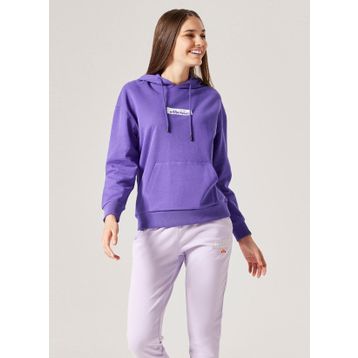Ellesse Mor Kadın F009 Kapüşonlu Sweatshirt