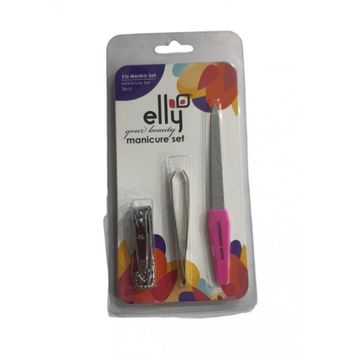 Elly 3'lü Manikür Seti